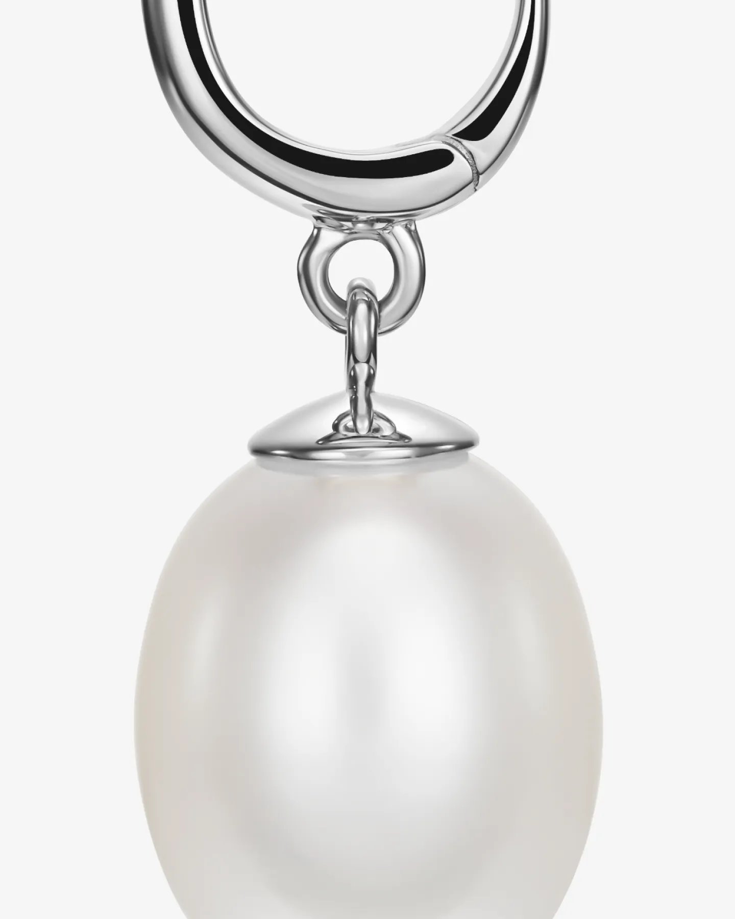 Kolczyki wiszące z perłami słodkowodnymi