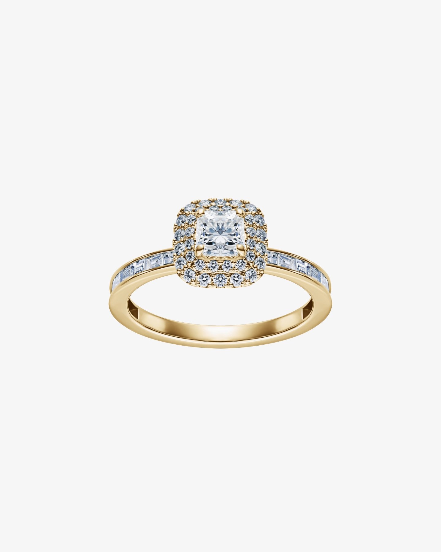 Pierścionek zaręczynowy z diamentem 0,5 ct