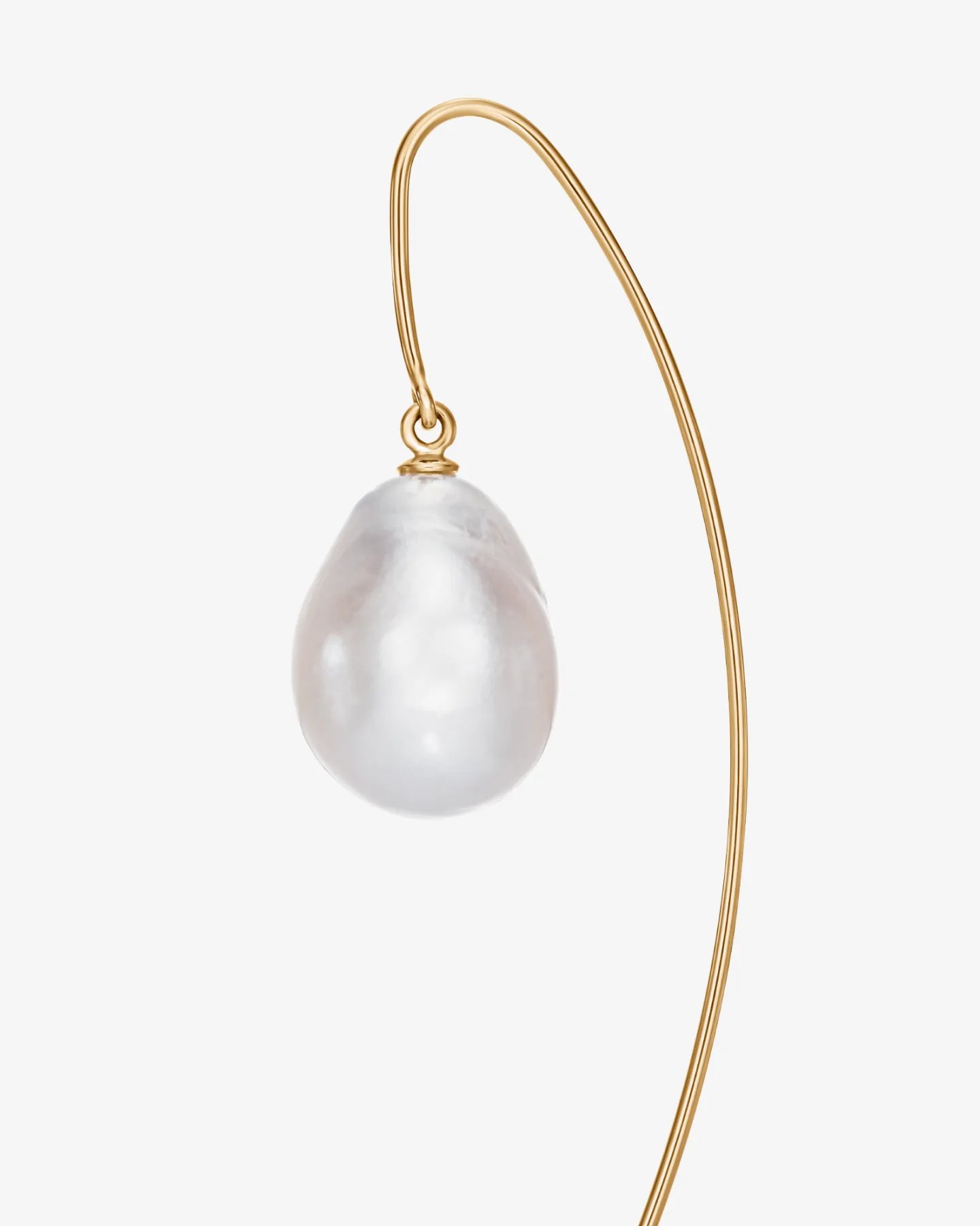 Kolczyki z barokowymi perłami Ombre de Perle Baroque