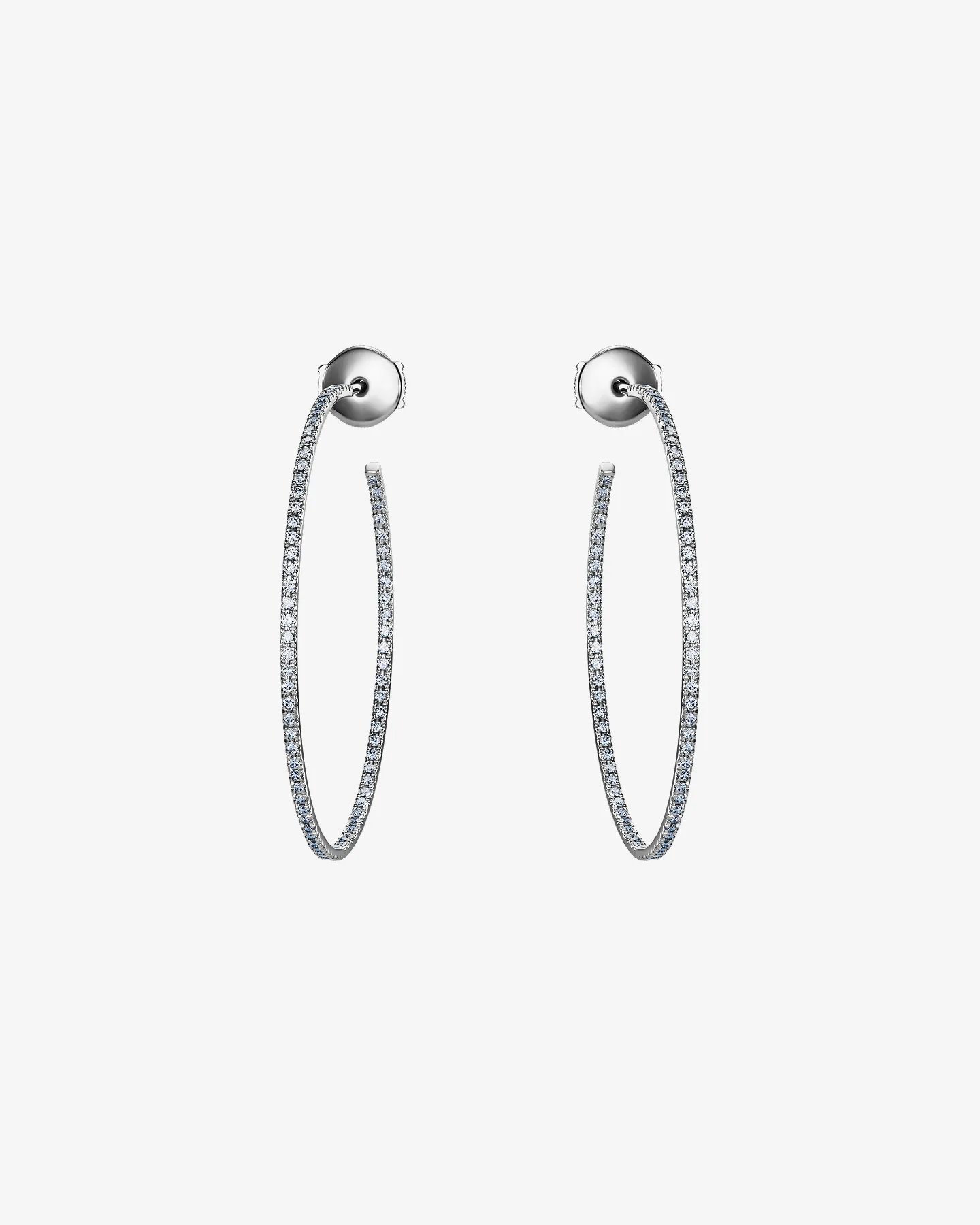 Kolczyki Cosmopolitaine koła z brylantami 0.70 ct