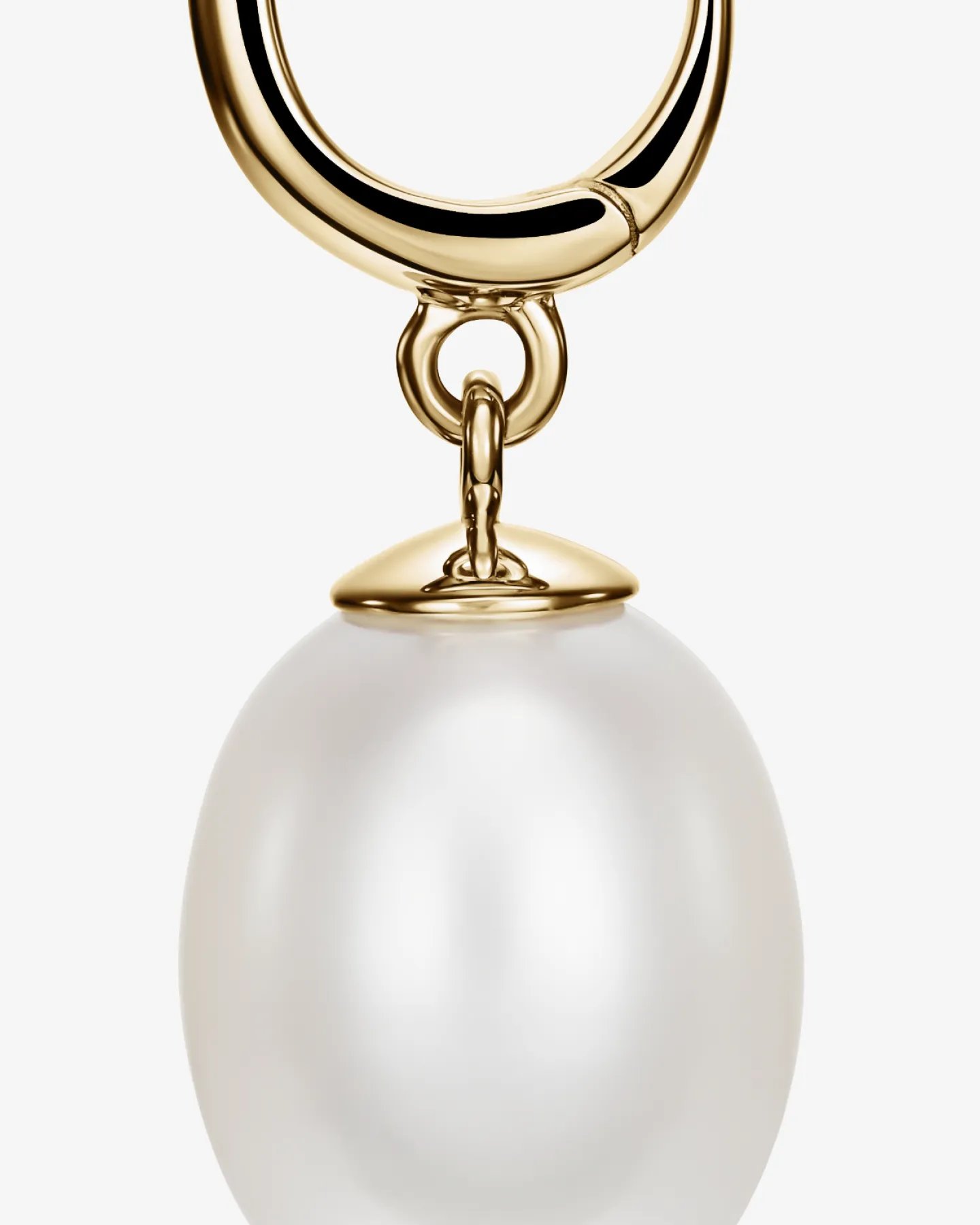 Kolczyki wiszące z perłami podłużnymi słodkowodnymi 9,5-10 mm