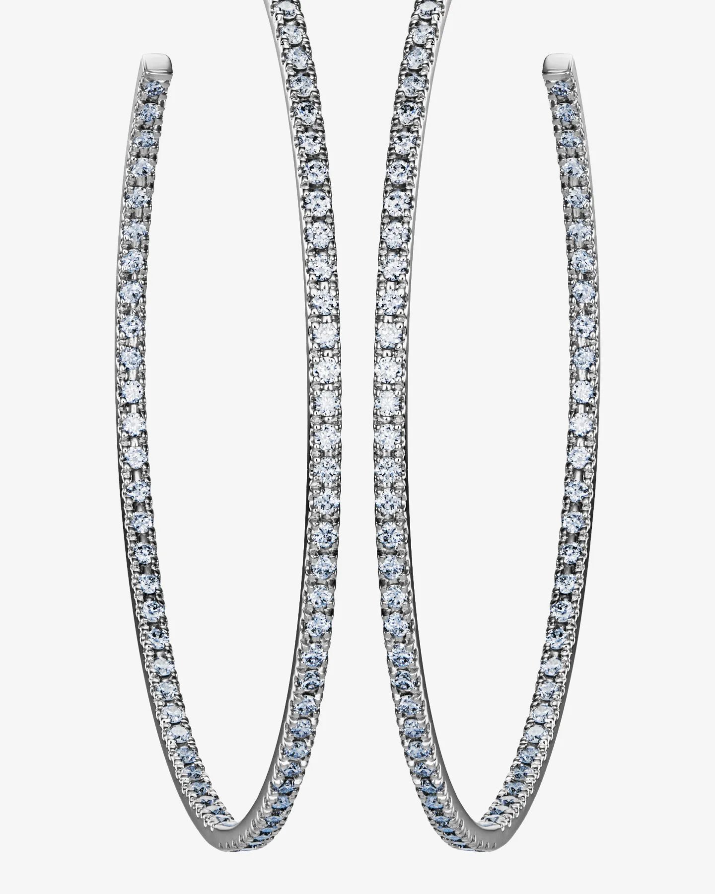 Kolczyki Cosmopolitaine koła z brylantami 0.70 ct