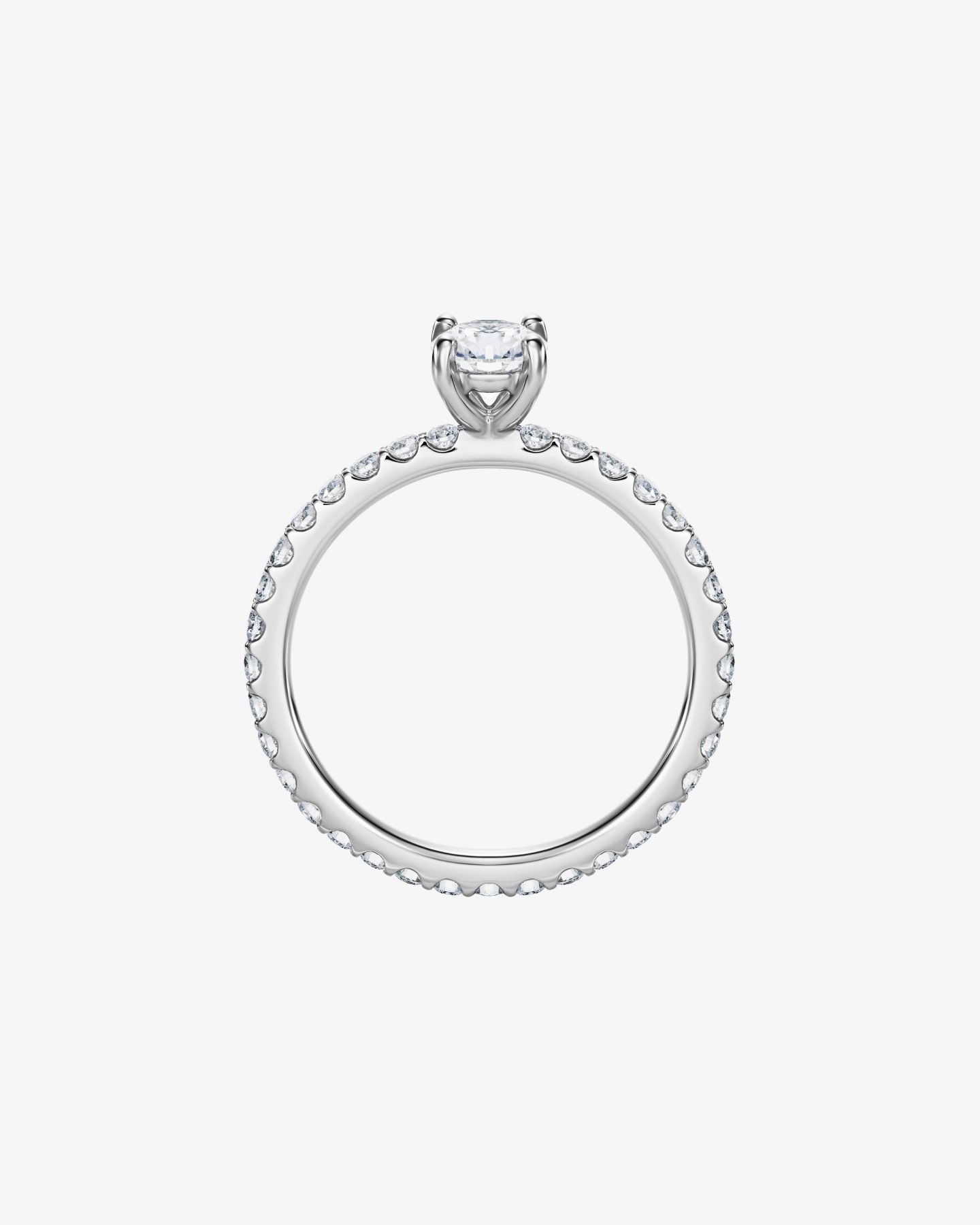 Pierścionek z diamentem w szlifie brylantowym 0.5 ct