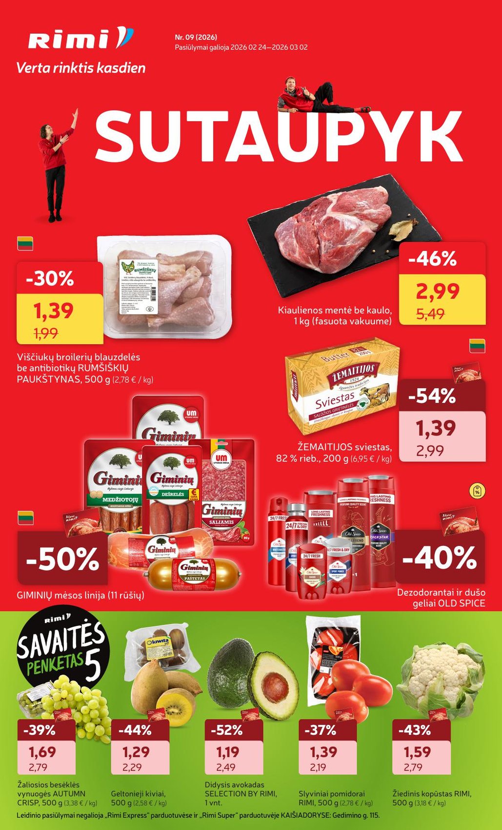 Naujas RIMI leidinys Nr.9 nuo 2026.02.24 iki 2026.03.02