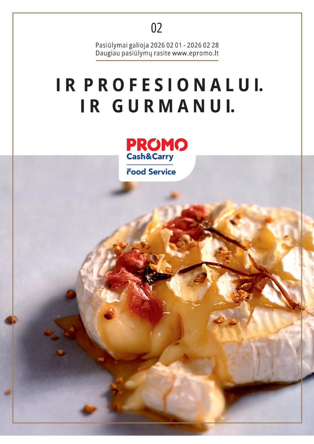 PROMO Cash&Carry leidinys nuo 2026.02.01 iki 2026.02.28