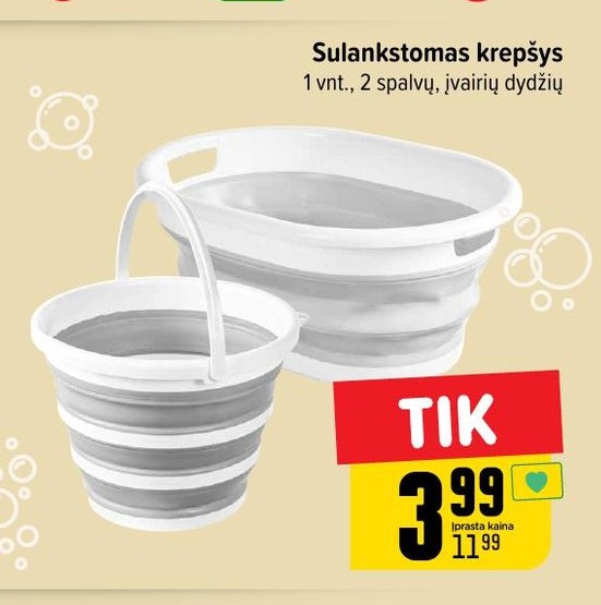 Sulankstomas krepšys