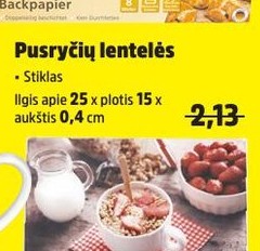 Pusryčių lentelės