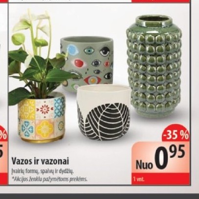 Vazos ir vazonai