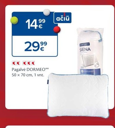 Pagalvė DORMEO**