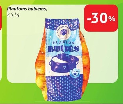 Plautoms bulvėms,