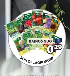SĖKLOS „AGRONOM“
