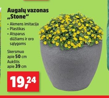 Augalų vazonas „Stone“