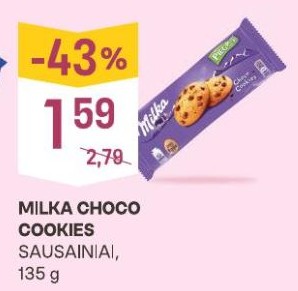 MILKA CHOCO COOKIES
