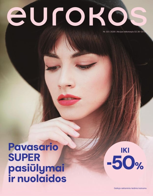 Pavasario SUPER pasiūlymai ir nuolaidos