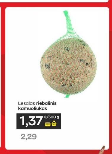 Lesalas riebalinis kamuoliukas