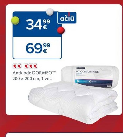 Antklodė DORMEO**
