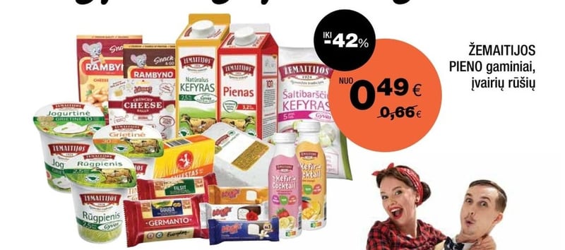 ŽEMAITIJOS PIENO gaminiai