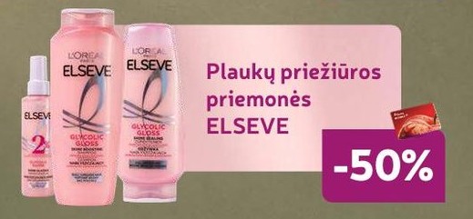 Plaukų priežiūros priemonės ELSEVE