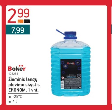 Žieminis langų plovimo skystis EKONOM