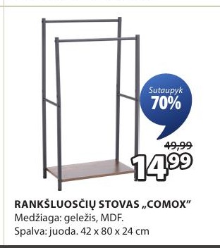 RANKŠLUOSČIŲ STOVAS „COMOX“