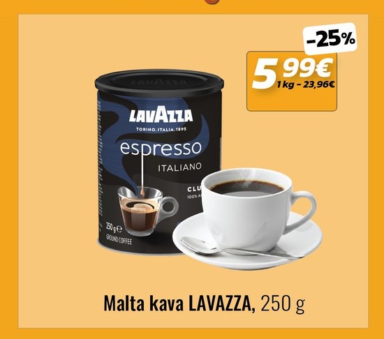 Malta kava LAVAZZA