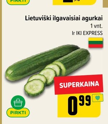 Lietuviški ilgavaisiai agurkai