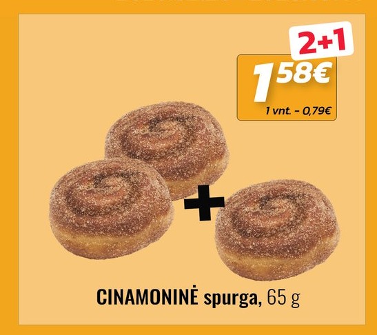 CINAMONINĖ spurga