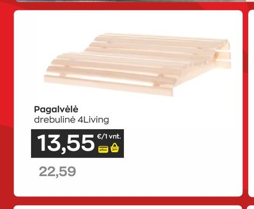Pagalvėlė drebulinė 4Living