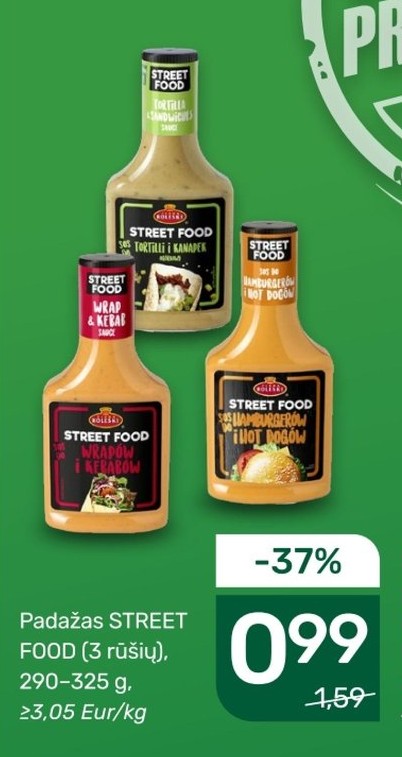 Padažas STREET FOOD