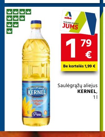 Saulėgrąžų aliejus KERNEL