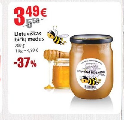 Lietuviškas bičių medus