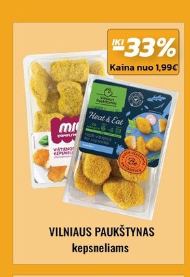 VILNIAUS PAUKŠTYNAS kepsneliams