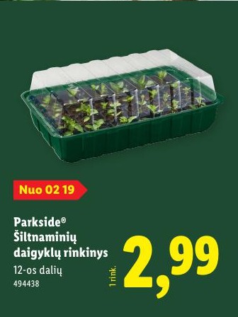 Parkside® Šiltnaminių daigyklų rinkinys
