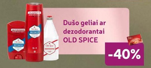 Dušo geliai ar dezodorantai OLD SPICE