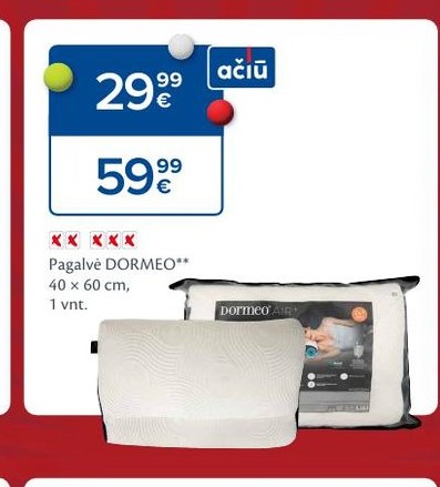 Pagalvė DORMEO**