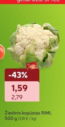 Žiedinis kopūstas RIMI