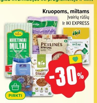 Kruopoms, miltams