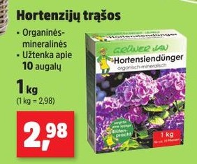 Hortenzijų trąšos