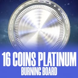 16 Coins Platinum Burning Board image