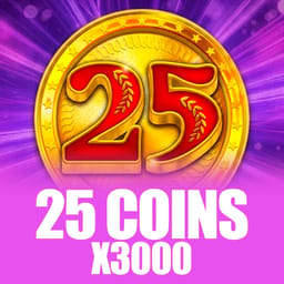 25 Coins x3000 image