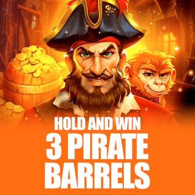 3 Pirate Barrels: Hold and Win image