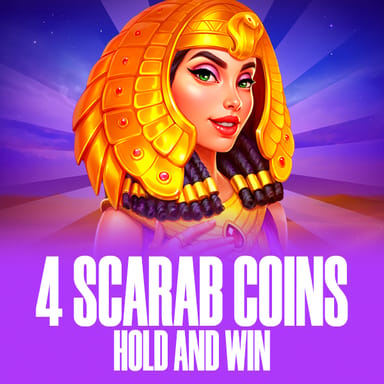 4 Scarab Coins: Hold and Win image