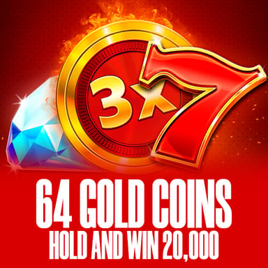 64 Gold Coins Hold and Win 20,000 image