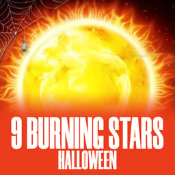 9 Burning Stars Halloween image