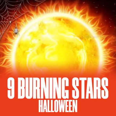 9 Burning Stars Halloween image