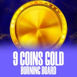 9 Coins Gold Burning Board image