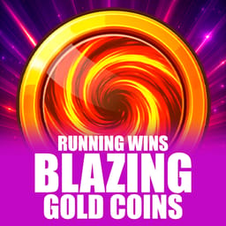 Blazing Gold Coins RUNNING WINS image