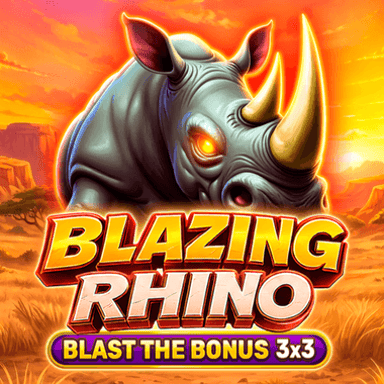 Blazing Rhino - Blast The Bonus 3x3 image