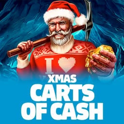 Carts of Cash Xmas image