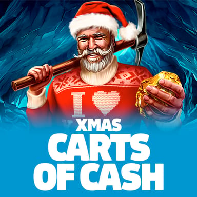 Carts of Cash Xmas image